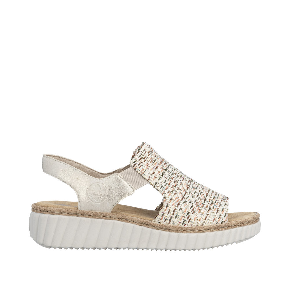 Rieker 69276-60 Rachel Beige Sandal