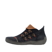 Rieker 72581-00 Angela Schwarz/Leo-Nuss Boot