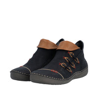 Rieker 72581-00 Angela Schwarz/Leo-Nuss Boot