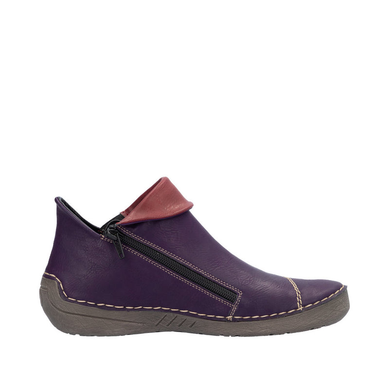 Rieker 72581-30 Aubergine Boot