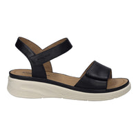 Josef Seibel Sevran 01 Schwarz Sandal