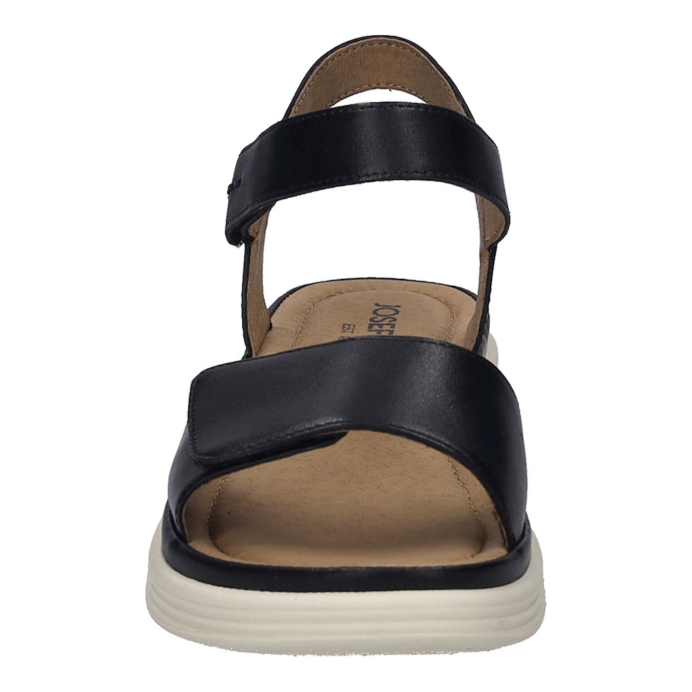 Josef Seibel Sevran 01 Schwarz Sandal