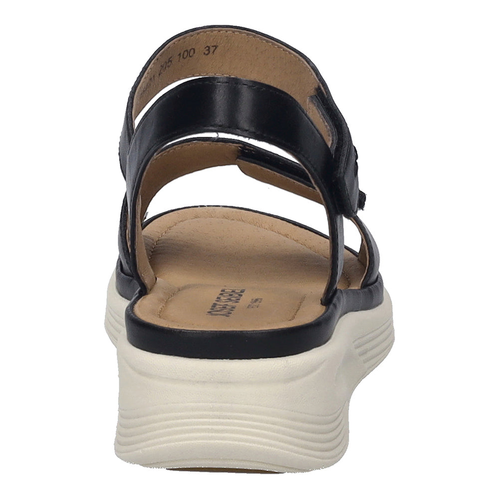Josef Seibel Sevran 01 Schwarz Sandal
