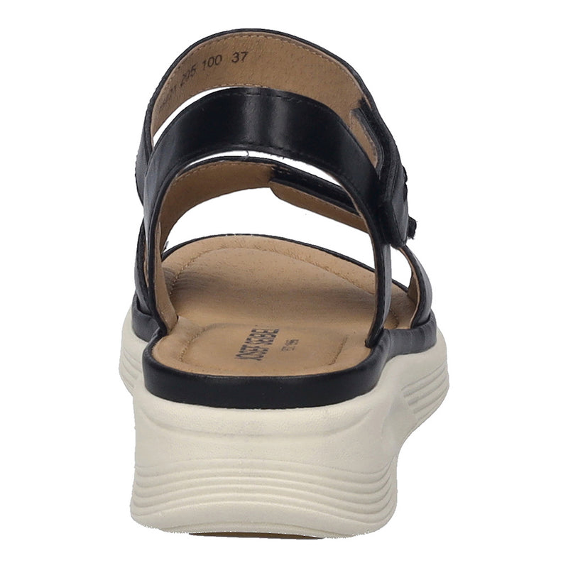 Josef Seibel Sevran 01 Schwarz Sandal