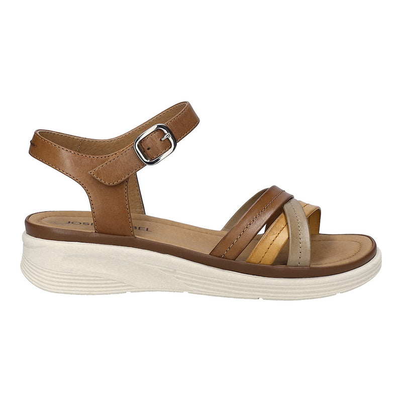 Josef Seibel Sevran 02 Cognac-Multi Sandal