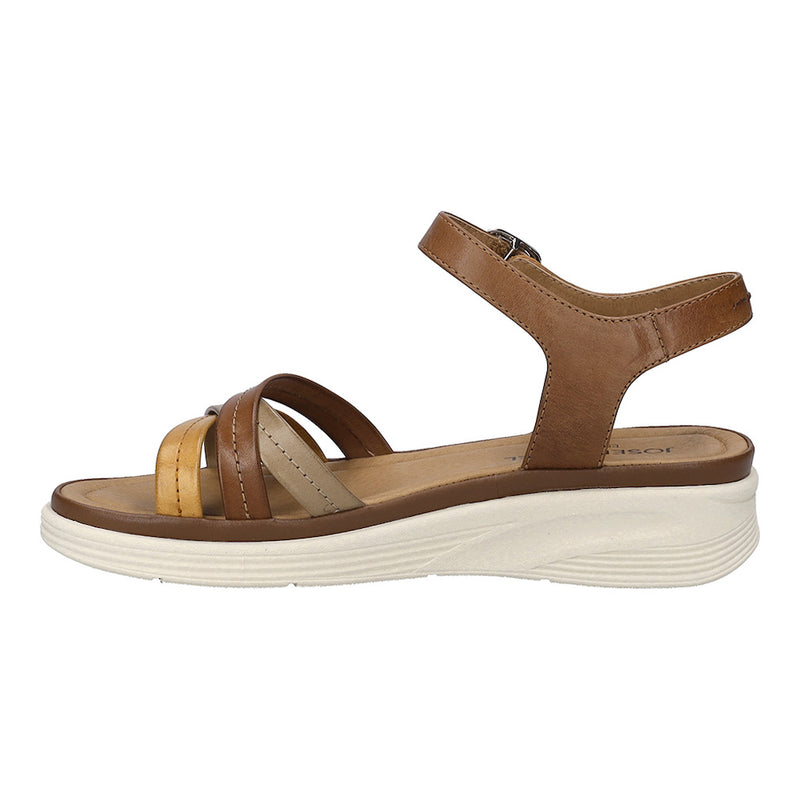 Josef Seibel Sevran 02 Cognac-Multi Sandal