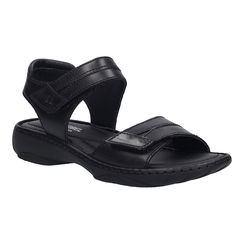Josef Seibel 76719-476-105 Debra 19 Black Sandal