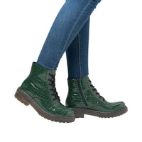 Rieker 78240-54 Green Boot