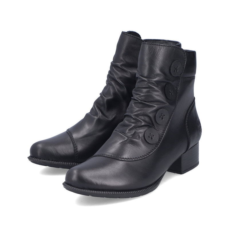 Rieker 78659-00 Womens Black Boots