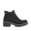 Rieker 79265-00 Womens Black Boots