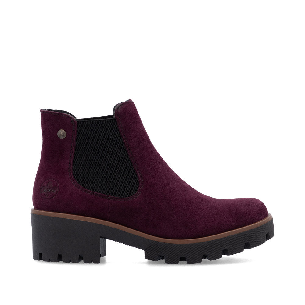 Rieker 79265-30 Womens Red Boots