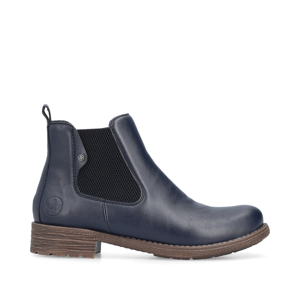 Rieker 79450-14 Womens Black Boots