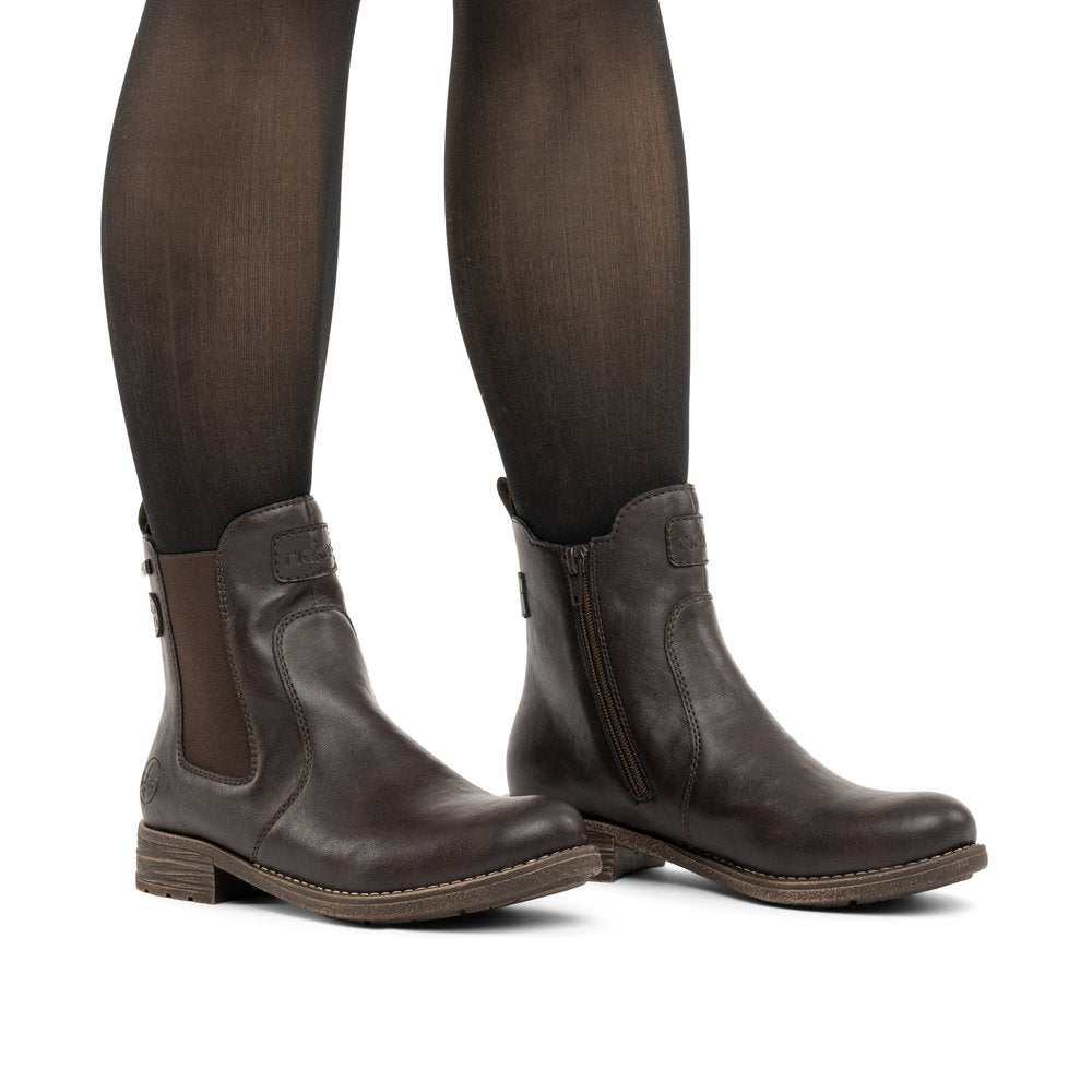 Rieker 79480-25 Beth Nougat Boot