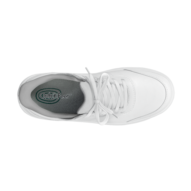 Orthofeet Wander White Shoe