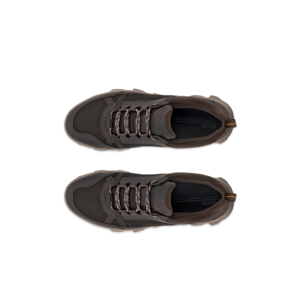 Ecco Mx M Low WP Coffee/Mocha Shoe - 82032458877