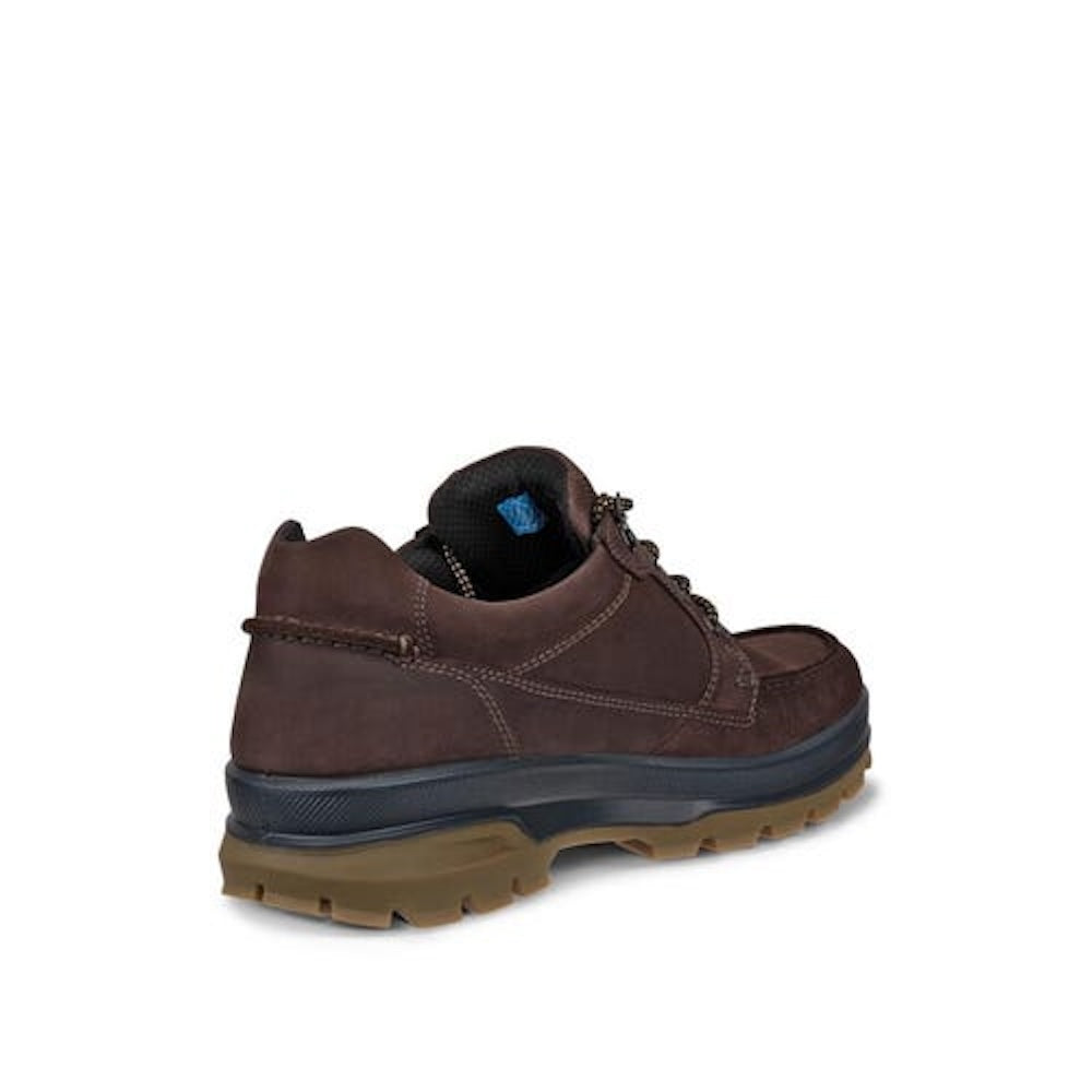 ECCO Rugged Track 838134 02178 Lace Up Mocha Shoes Shoes By Post