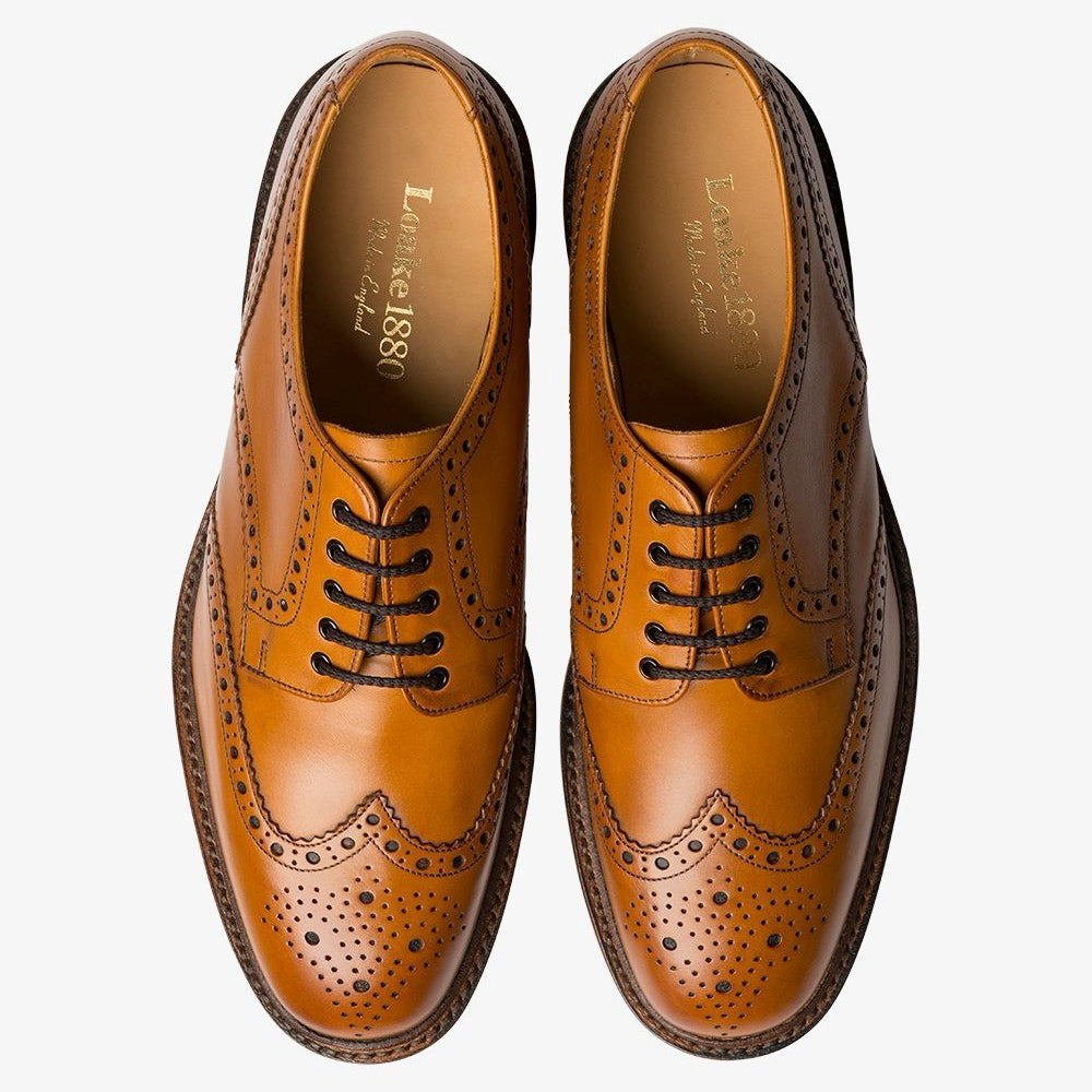 Loake Chester Tan Leather Brogue (Chester 2 Tan )