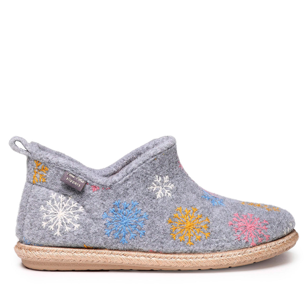Toni Pons Duna Grey Slippers