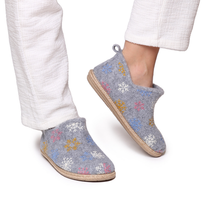 Toni Pons Duna Grey Slippers