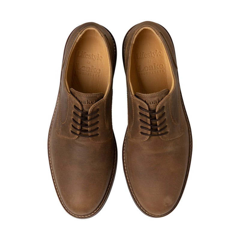 Loake Franklin Brown Nubuck Shoe