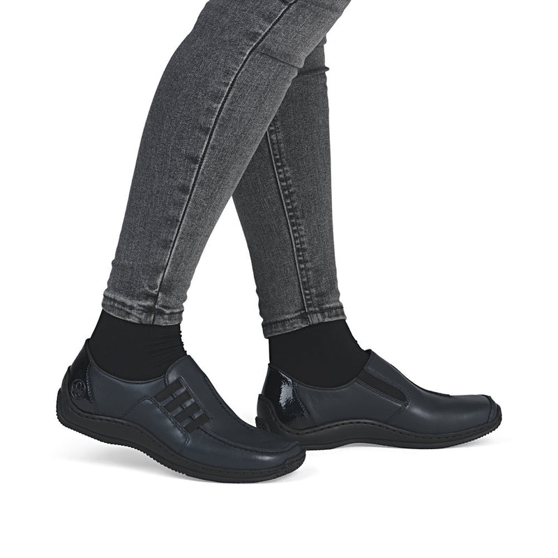 Rieker L1777-14 Womens Blue Shoes