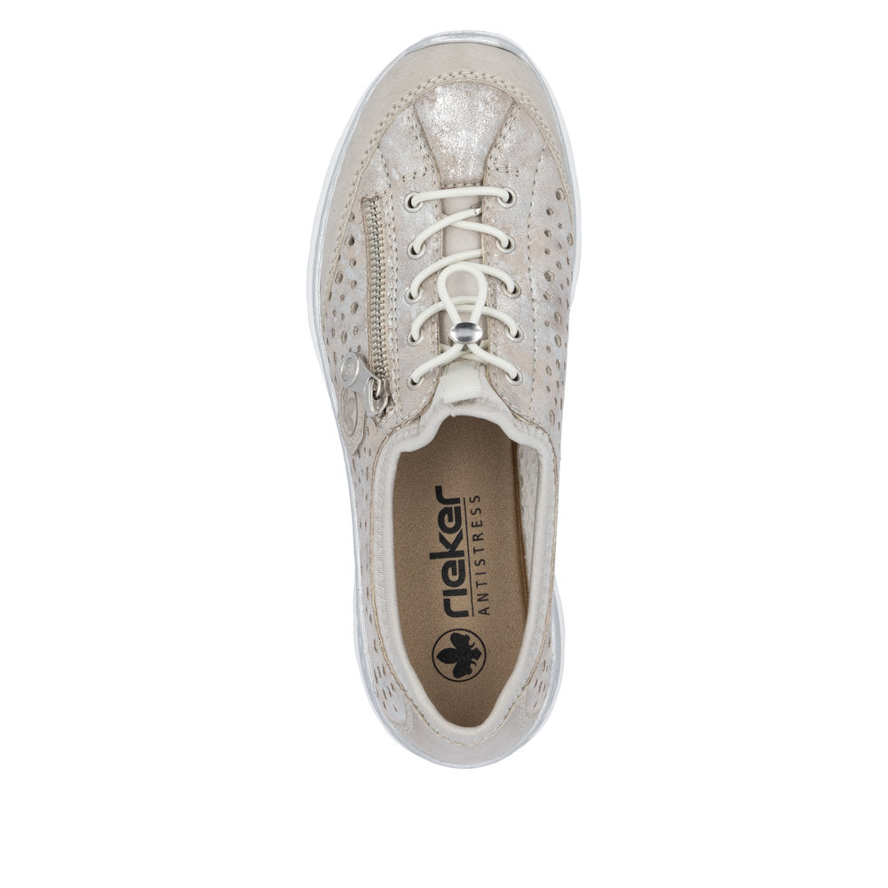 Rieker L32P6-90 Nikita Beige Shoe