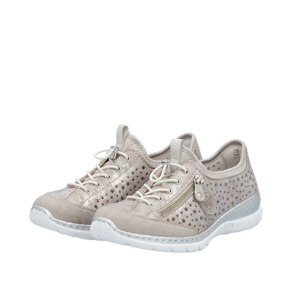 Rieker L32P6-90 Nikita Beige Shoe