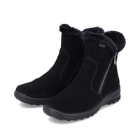 Rieker L7162-00 Womens Black Boots