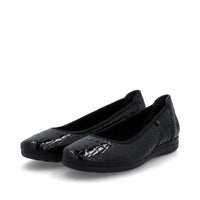 Rieker L9350-01 Womens Black Shoes