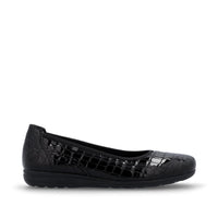 Rieker L9350-01 Womens Black Shoes