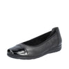 Rieker L9351-00 Black Shoe