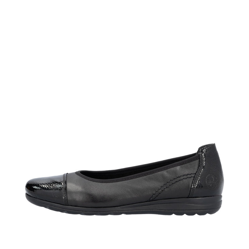 Rieker L9351-00 Black Shoe