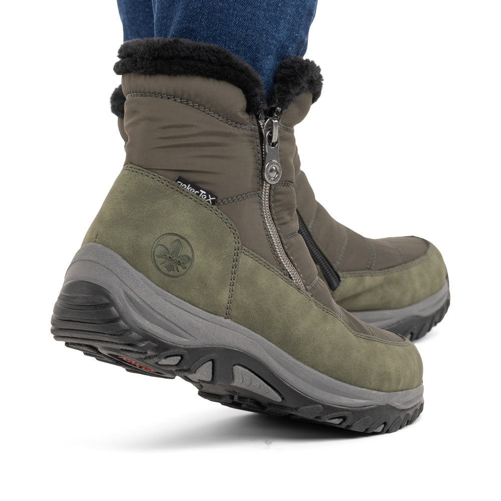 Rieker M9670-54 Julissa Moor/Forest Boot