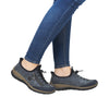 Rieker N3267-14 Blue Shoe