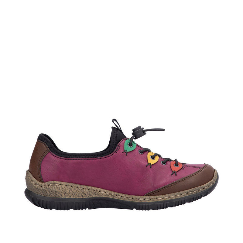 Rieker N3271-30 Violet Multi Shoe