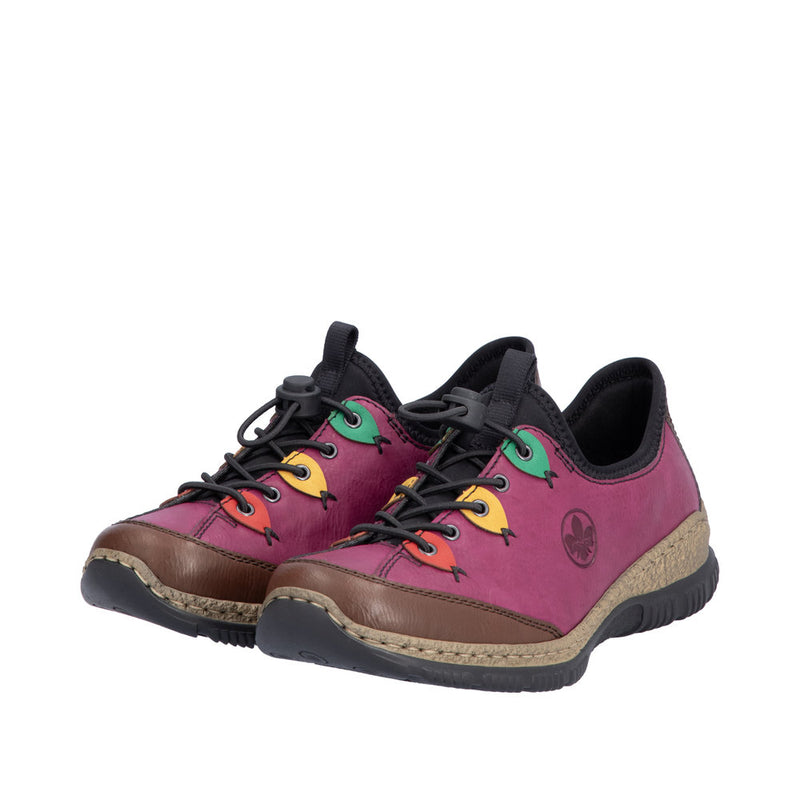 Rieker N3271-30 Violet Multi Shoe