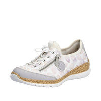 Rieker N4263-91 Lilac/White Shoe
