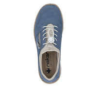 Rieker N42G0-14 Nikita Blue Shoe