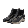 Rieker N9362-00 Womens Black Boots