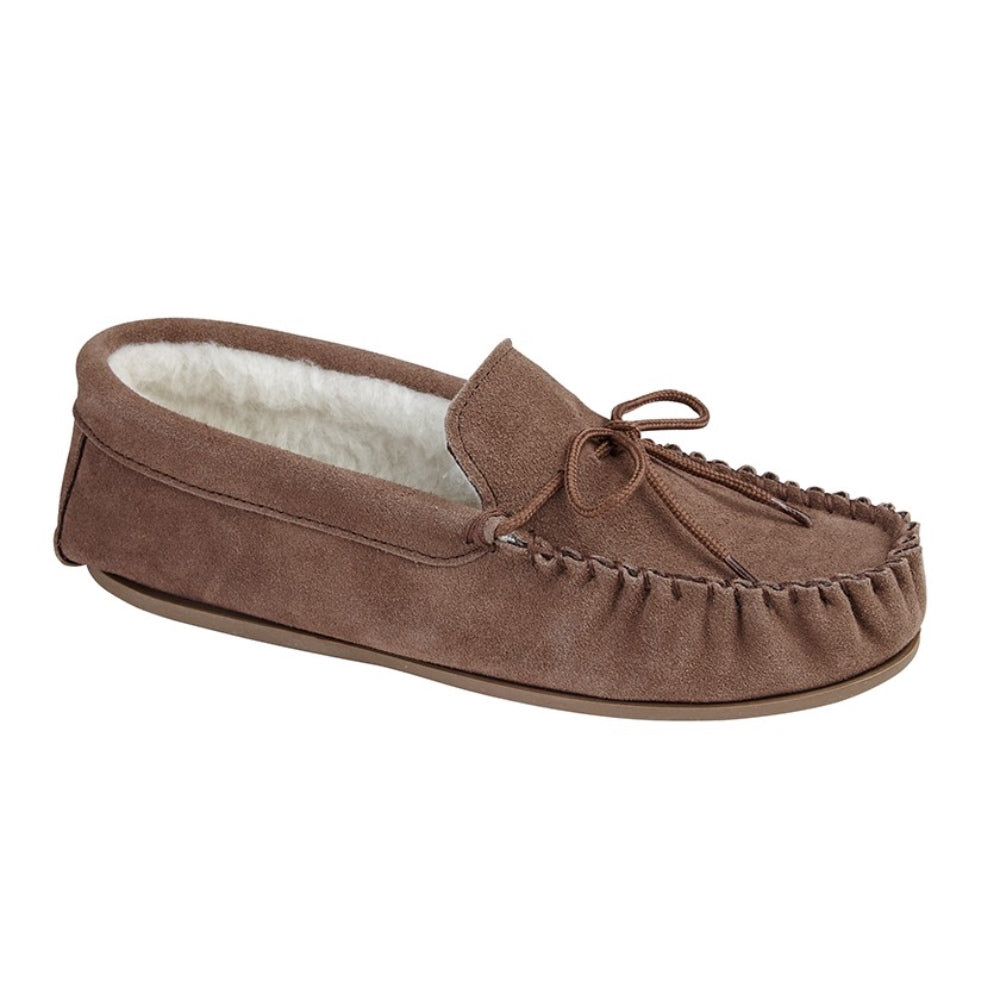 Mokkers Oliver Camel Real Suede Slipper