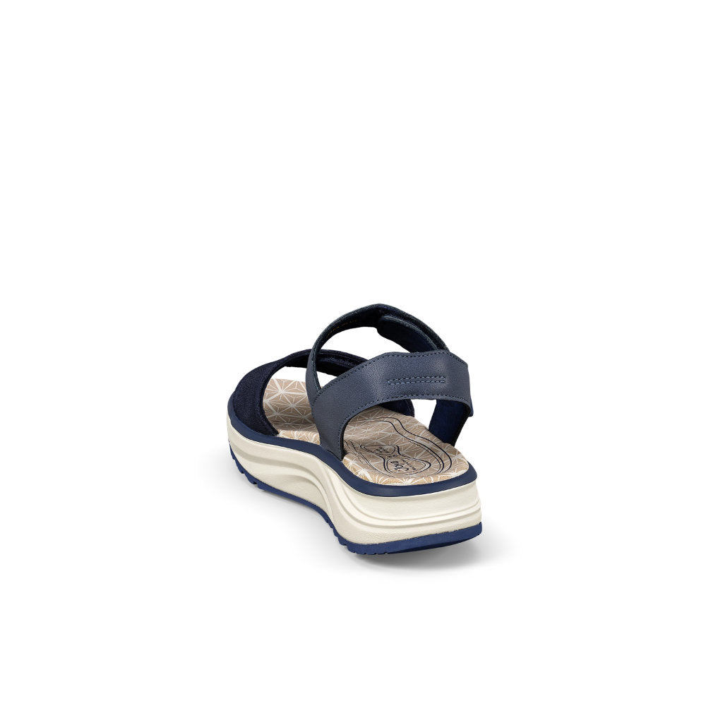 Joya Flores Dark Blue Sandal