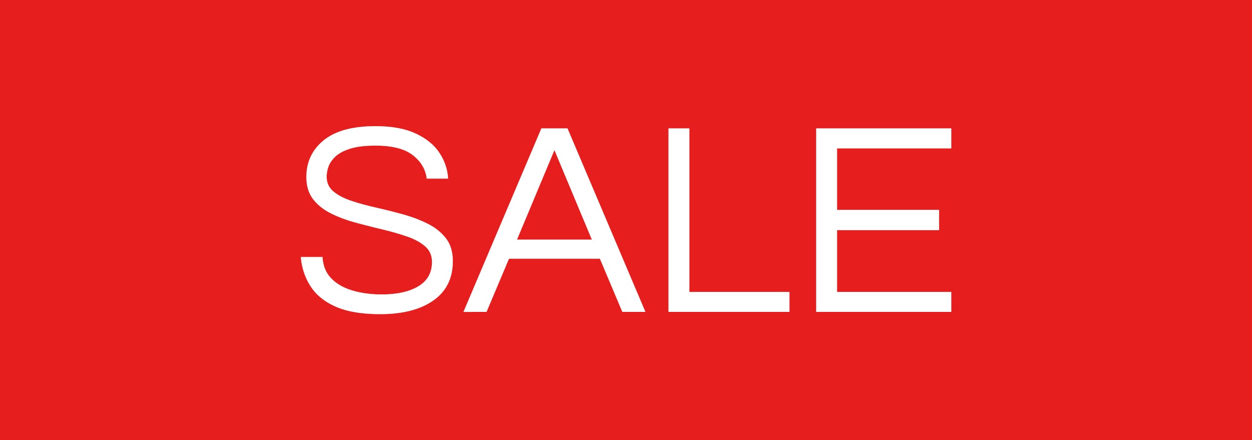 red sale banner