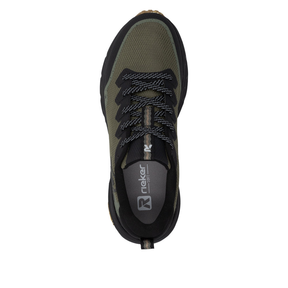 Rieker U4501-55 Drew Negro/Olive Shoe