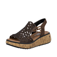 Rieker V1765-24 Lisa Brown Sandal