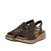 Rieker V1765-24 Lisa Brown Sandal