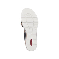 Rieker V4181-00 Lisa Black Sandal