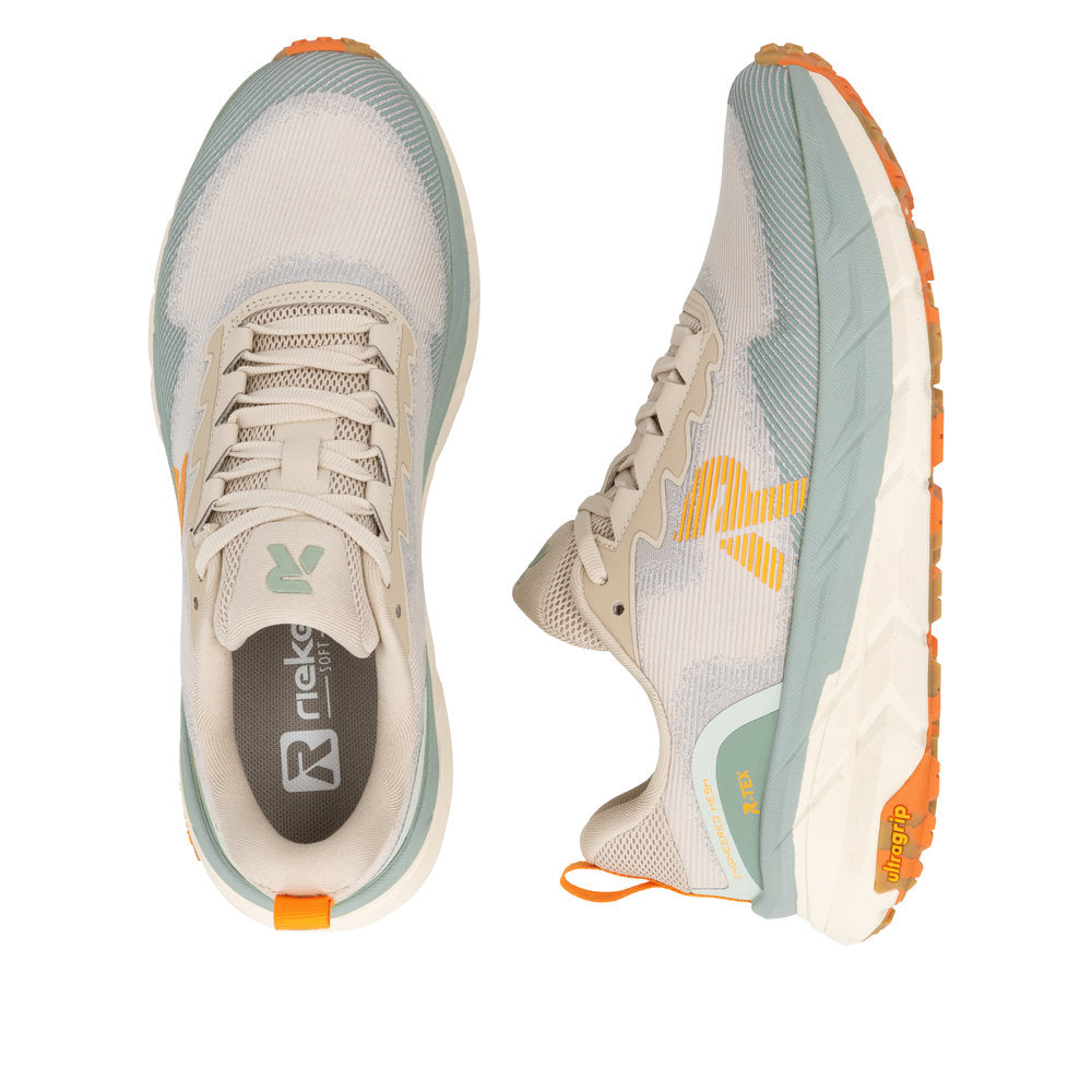 Rieker W4500-62 Drew Cement-Lehm Shoe