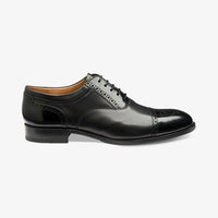 Loake Woodstock Black Polished Leather Shoe