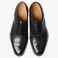 Loake Woodstock Black Polished Leather Shoe