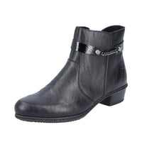 Rieker Y0783-00 Black Boot